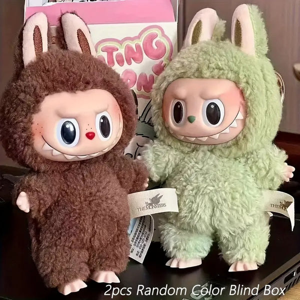 The Classic Blind Box of The First Generation Labubu from POP MART Features an Adorable And Enchanting Labubu, Perfect for Surprise Play, Desktop Decoration, Or As a Bag Charm.